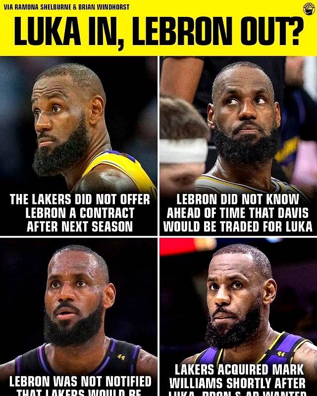 詹姆斯加盟勇士？谣言满天飞，湖人队的做法太无情