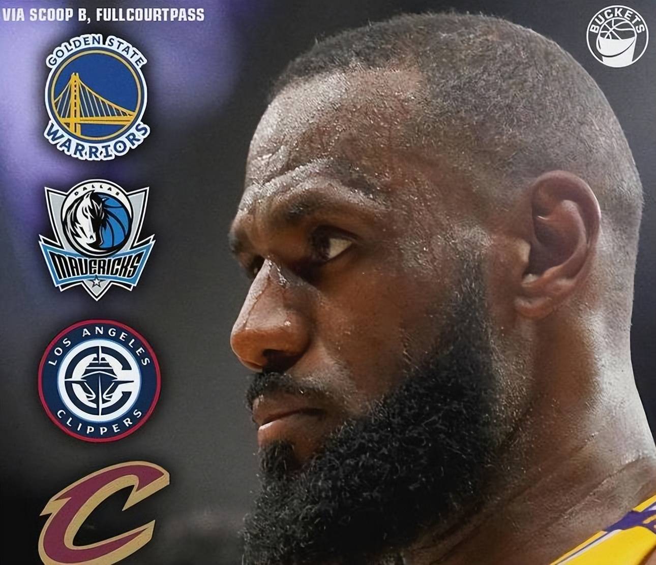 詹姆斯加盟勇士？谣言满天飞，湖人队的做法太无情