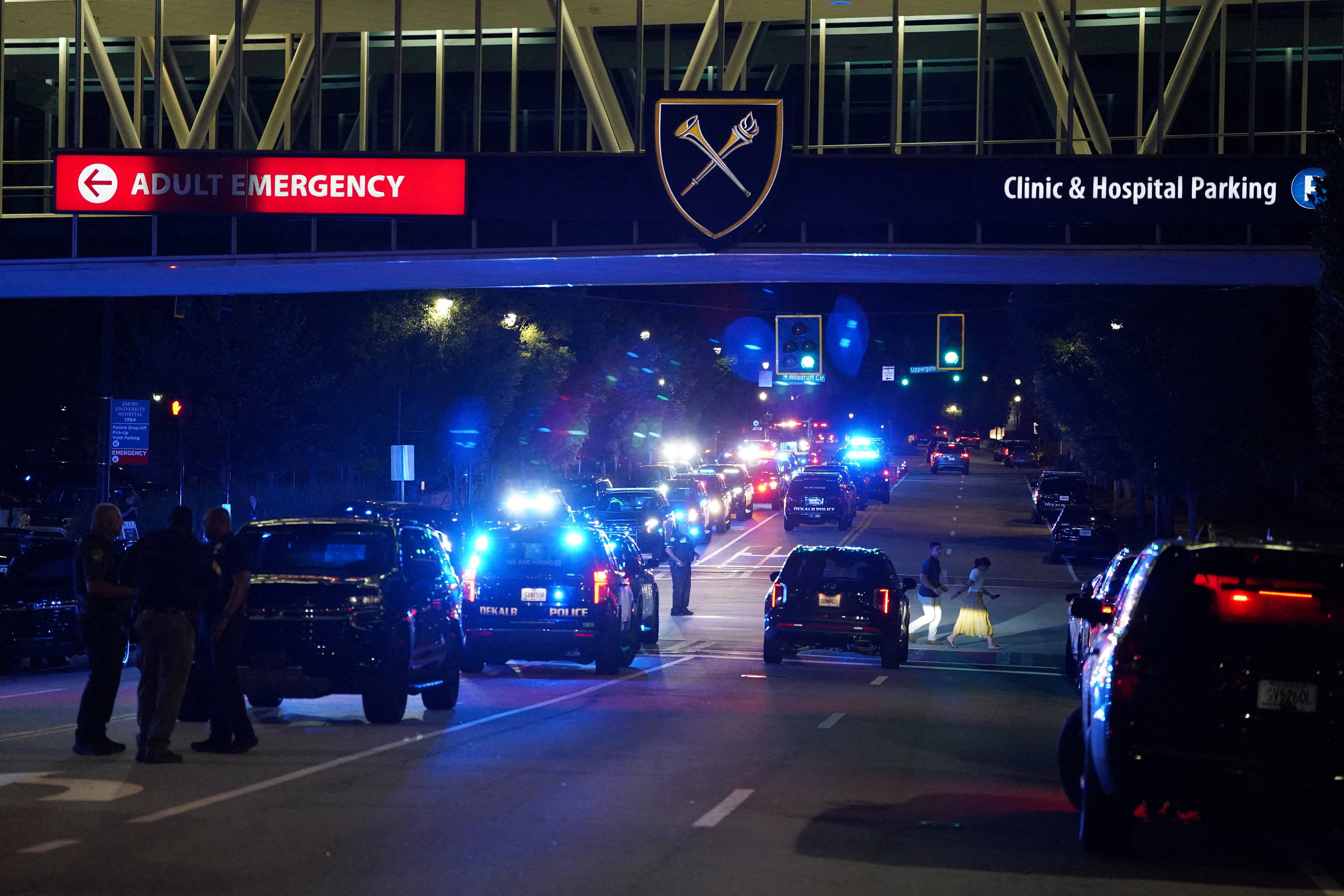 （外代一线）美国亚特兰大市发生枪击 一名警员死亡