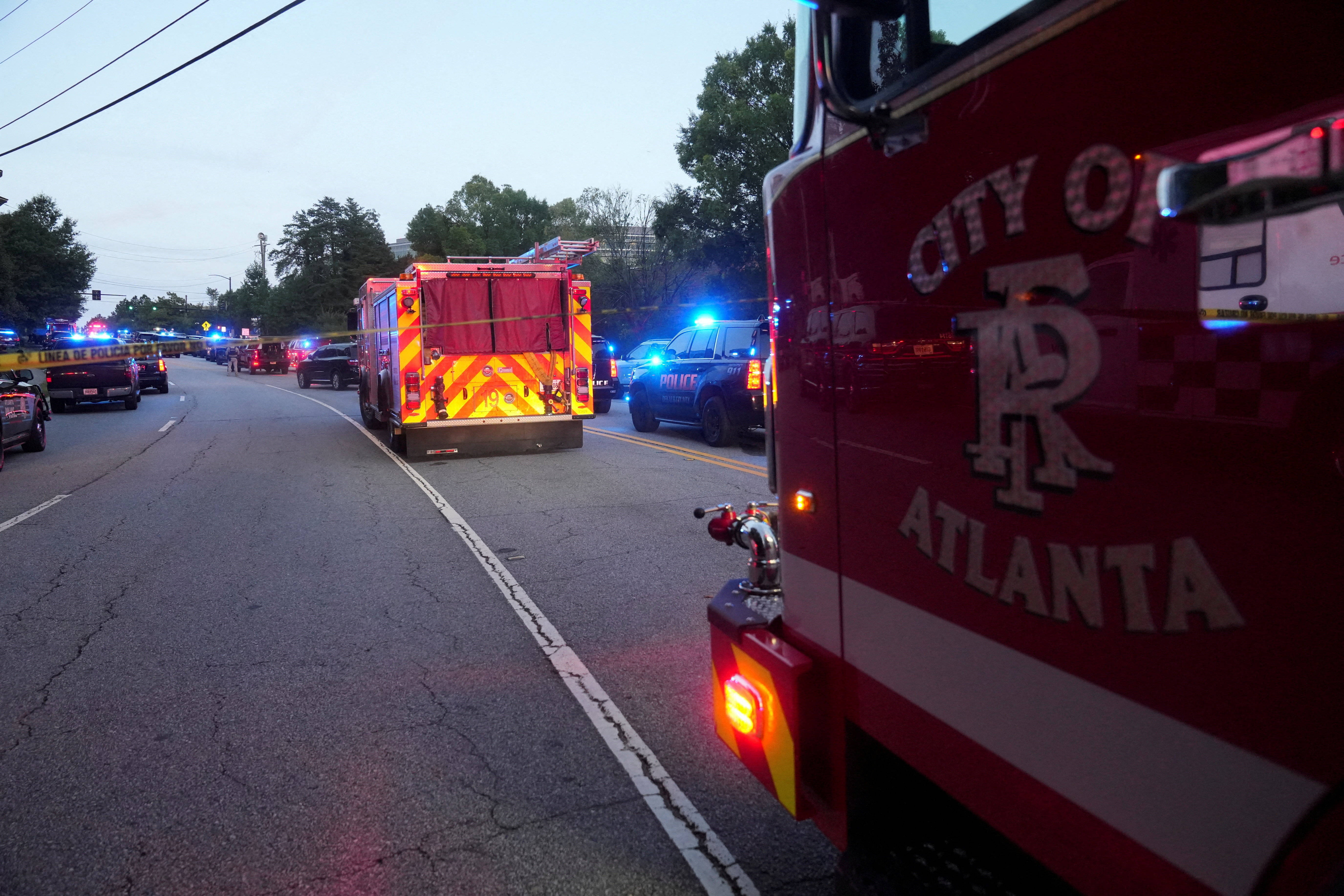 （外代一线）美国亚特兰大市发生枪击 一名警员死亡