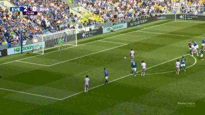 格拉利什两助攻，埃弗顿2-0布莱顿！