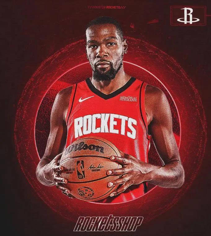 火箭队新赛季MVP预测：杜兰特进前五，休斯顿火箭挑战巅峰