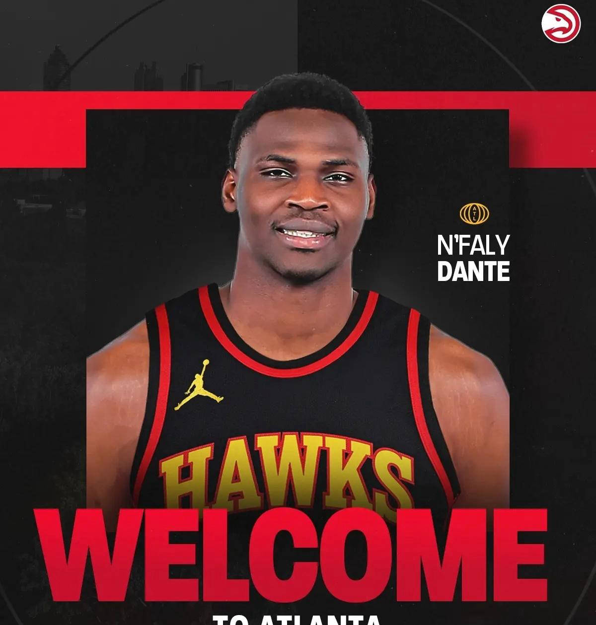 恩法利-当特正式加盟亚特兰大老鹰，创造NBA历史！