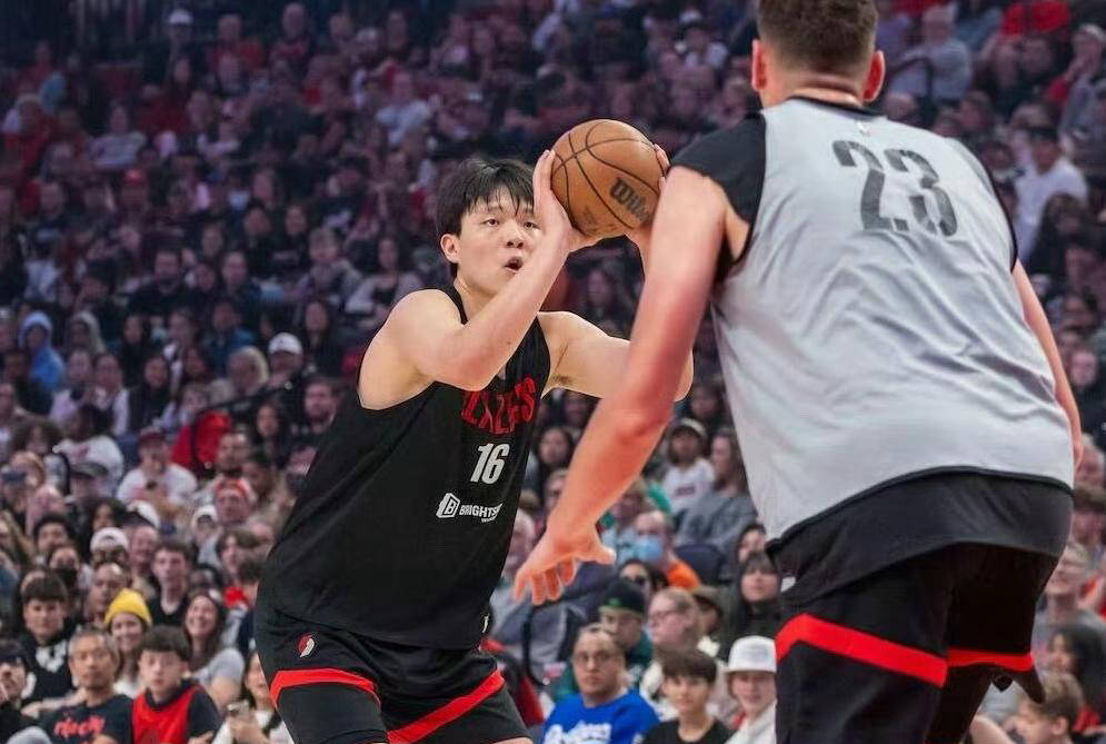 杨瀚森展现实力，或成波特兰开拓者主力中锋！