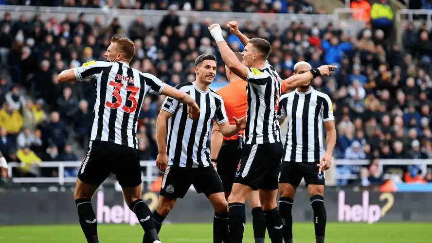 纽卡斯尔联主场对阵富勒姆