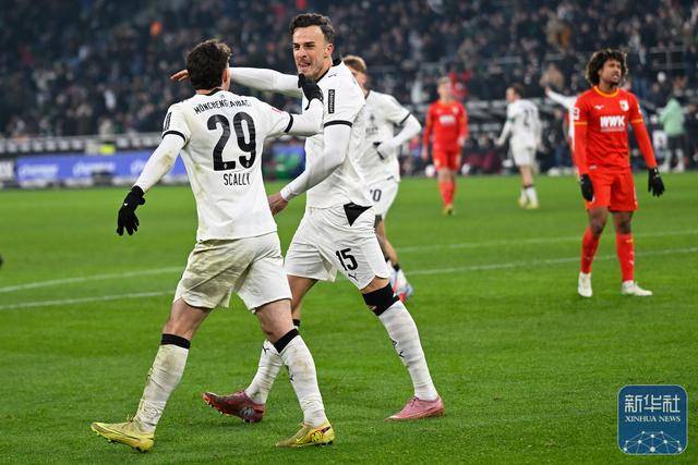 德甲丨门兴格拉德巴赫胜奥格斯堡