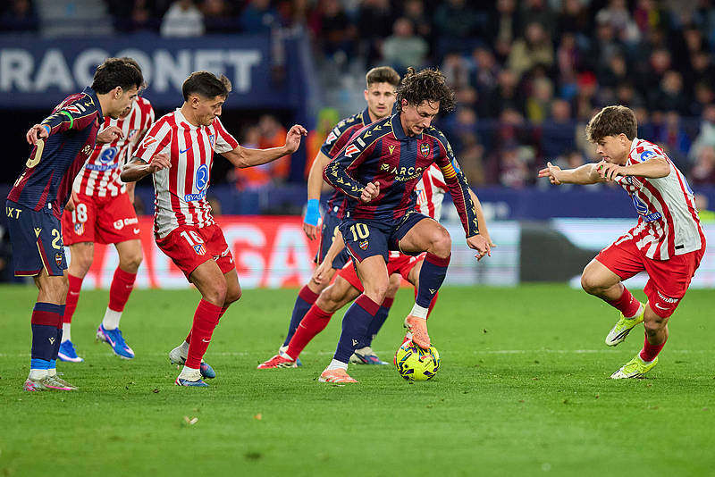 马竞0-0莱万特 无缘联赛3连胜