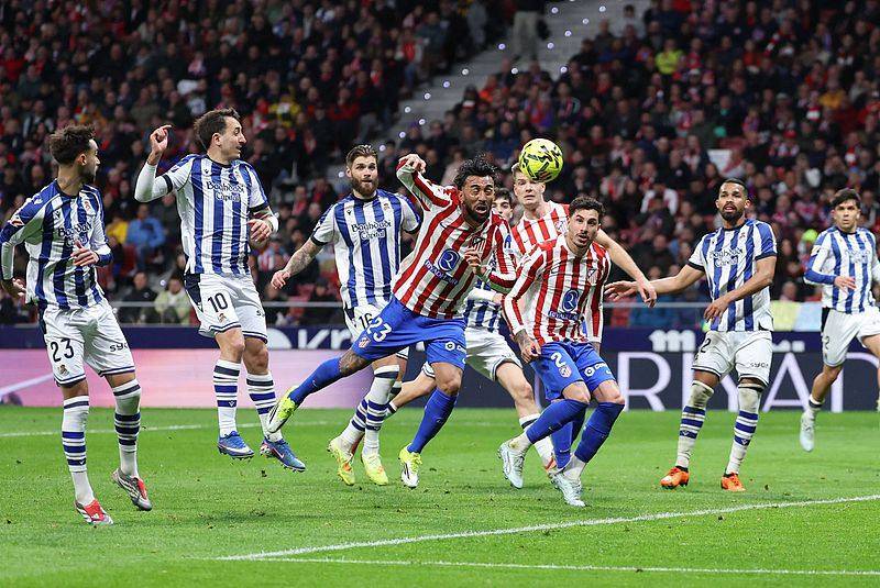 马竞3-2皇家社会 冈萨雷斯双响